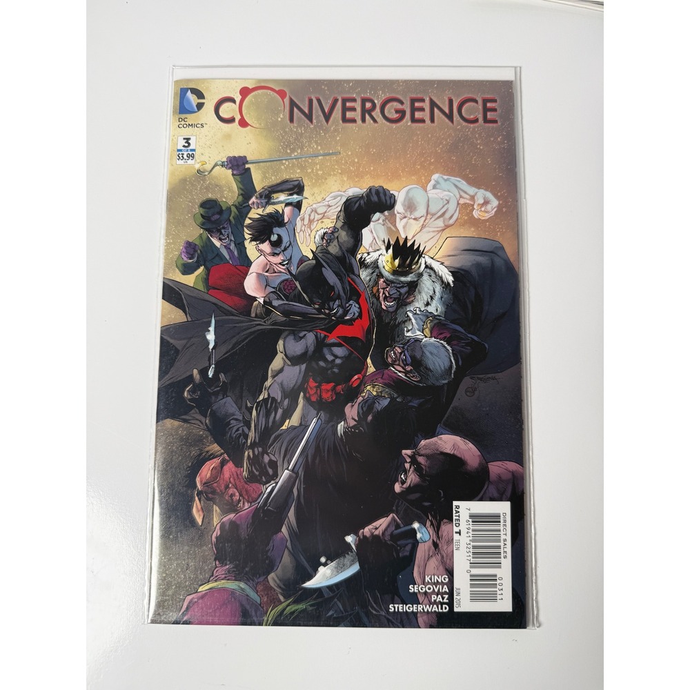 DC Convergence 3 2015 Batman Earth-2 Stephen Segovia Cover Art DC Comics